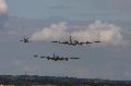 B-17G-s and P-51 Mustang