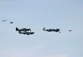 Hurricane, Spitfire and P-40 Tomahawk