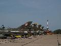 Su-22M4's flightline Polish AF special painted