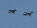 Su-22M4's pair Polish AF special painted