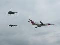 MiG-29s and Tu-154 Slovakian AF