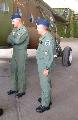 Two fighter pilot. Zoltan Pinter major general and Nandor Kilian brigadegeneral