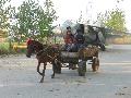 MiG-23 and horse chariot