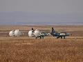 Su-25K-s landing Bulgarian AF