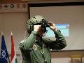 Gentex SPH-4AF helmet and AN/AVS-9 NVG setting