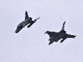 Rafale B and Mirage 2000N French AF