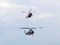 TAH-1 and Bo-105 Red Bull