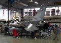 F-16MLU maintance hangar Danish AF