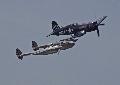 F4U Corsair, and P-38 Lighting, RedBull