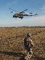 Mi-8T HunAF and 2th SOR Soldier, Hun Army