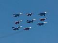 Stizsi and Russian Knights MiG29 and Su-27, Russian Air Force