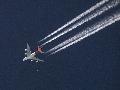 A380 contrail