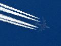 Contrail - A380, Emirates