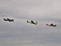 Curtiss P-36C, P-40C and Hawk75