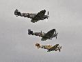 Supermarine Spitfire and HA1112 (spain build Bf109)