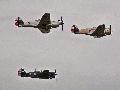 Curtiss P-36C, P-40C and Hawk75
