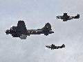 B-17 and P-51 Mustang
