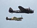 Blenheim Mk1 and Supermarine Spitfire