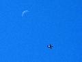 L-29 and the moon
